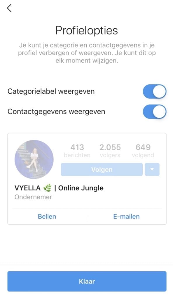 IMG_3780 Instagram bedrijfsprofiel aanmaken