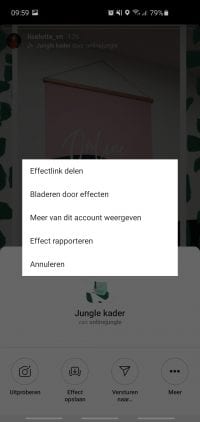 Instagram story filter maken