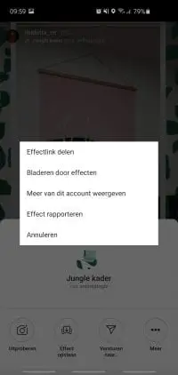 Instagram story filter maken